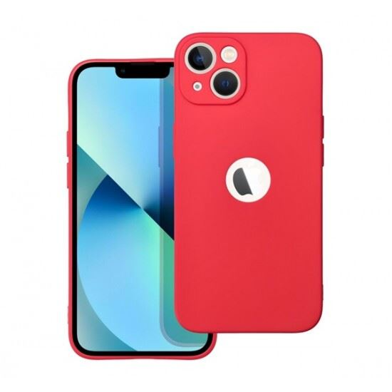 Forcell Soft szilikon Apple iPhone 14 Plus hátlap tok piros (67653) (FO67653)