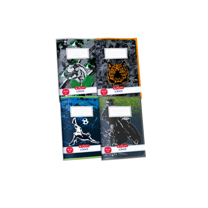 Herlitz Boys 32 lapos A5 3. osztályos vonalas füzet - Többféle (9540998)