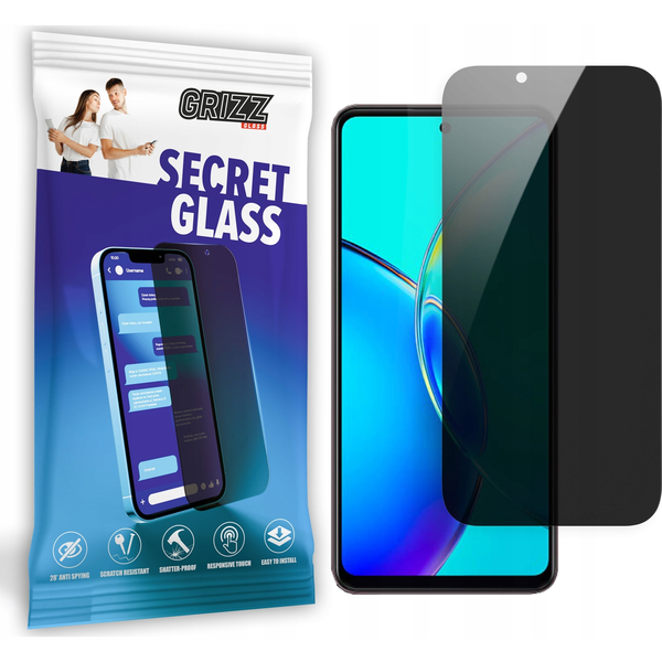  GrizzGlass Szkło prywatyzujące GrizzGlass SecretGlass do Vivo Y27s