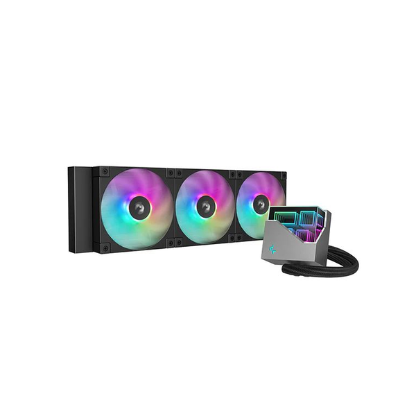 DeepCool LT360 ARGB Processor Alles-in-één vloeistofkoeler 12 cm Zwart 1 stuk(s)
