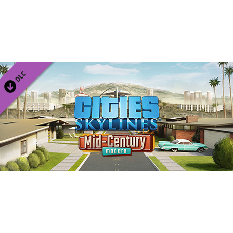 Cities: Skylines - Content Creator Pack: Mid-Century Modern