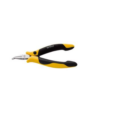 Wiha ESD laposfogó félgömbölyű csőrrel, hajlított, 120 mm,  Professional (26802)