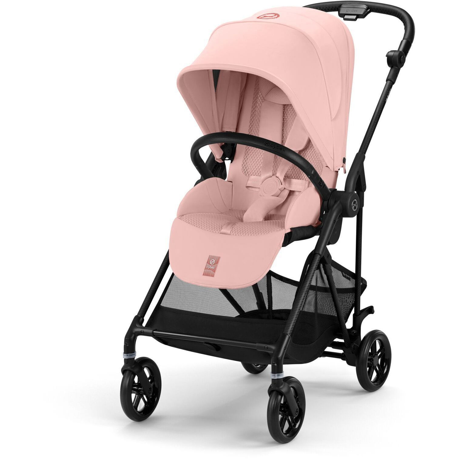 Cybex Melio Carbon Candy Pink/Light Pink (4063846510580)