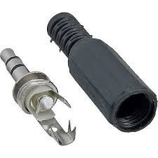 InLine 99100 cavo di collegamento 3.5mm Nero, Argento
