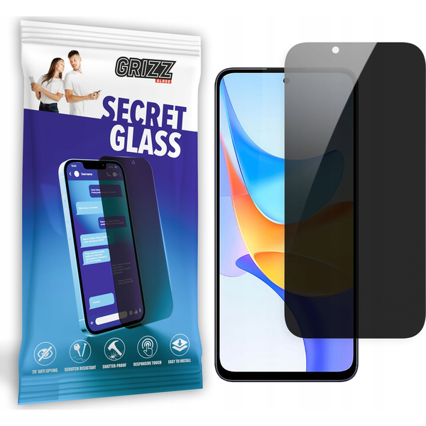  GrizzGlass Szkło prywatyzujące GrizzGlass SecretGlass do Honor Play 50 Plus