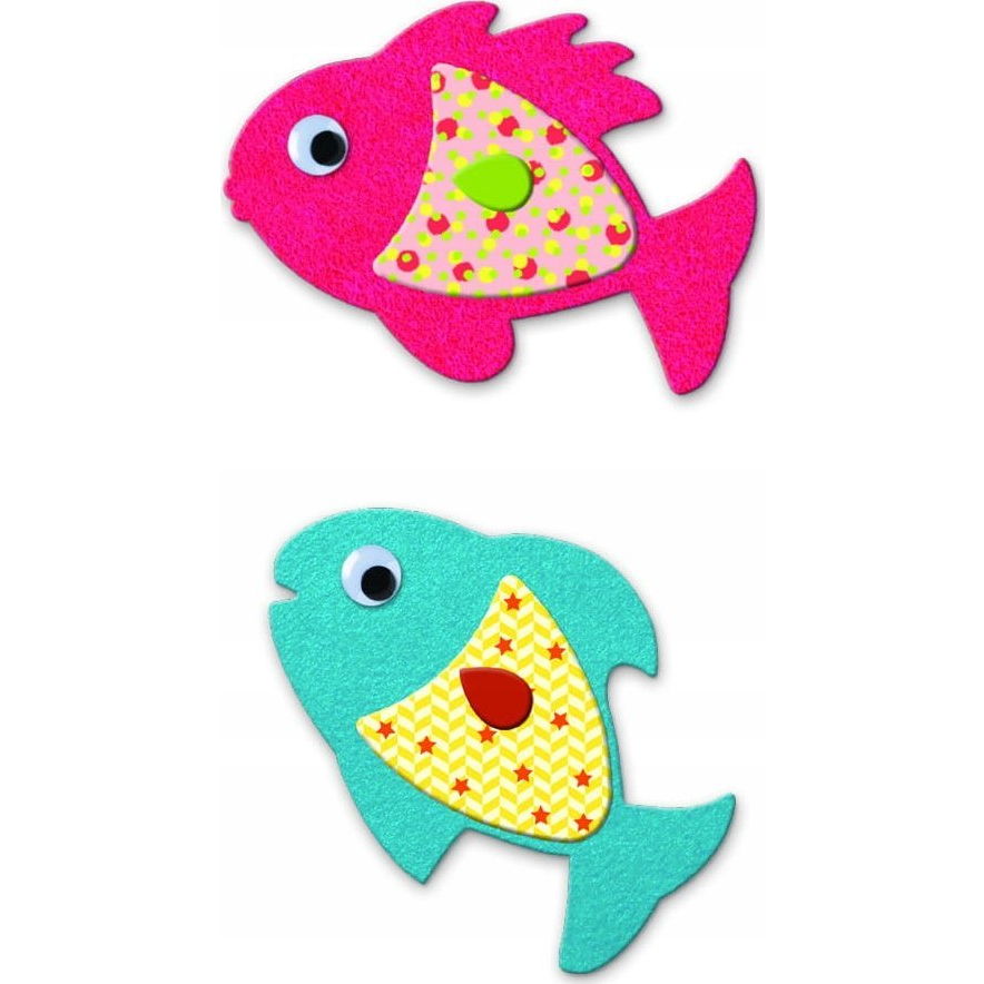 DJECO Matricázó Képkészítés - Halacskás - I Love Fishes (DJ09052)