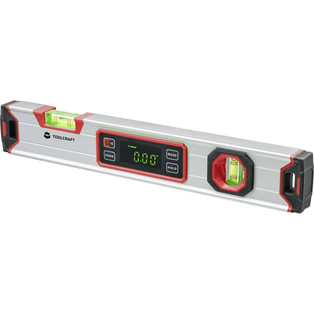 TOOLCRAFT Digitális vízmérték mágnesekkel 400 mm 360° 1 mm/m, (TO-7337448) (TO-7337448)