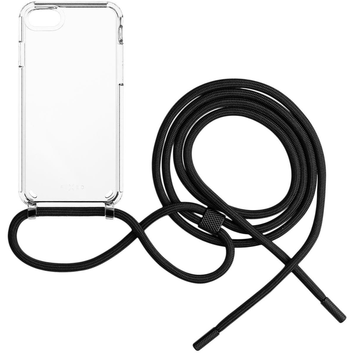 FIXED Pure Neck AntiUV Apple iPhone 7/8/SE (2020/2022) fekete nyakpántos tok (FIXPUN-100-BK)