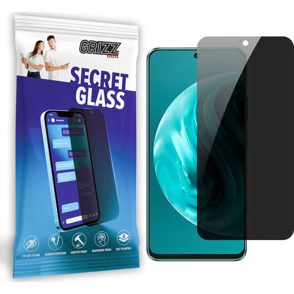  GrizzGlass Szkło prywatyzujące GrizzGlass SecretGlass do Huawei Nova 12i