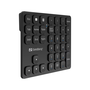 Sandberg 630-09 billentyűzet RF Wireless + USB Fekete