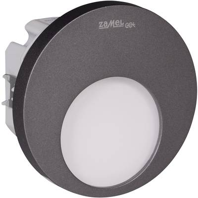 Zamel 02-221-32 Muna LED-es fali beépíthető lámpa LED Fixen beépített LED-es 0.42 W Grafit (02-221-32)