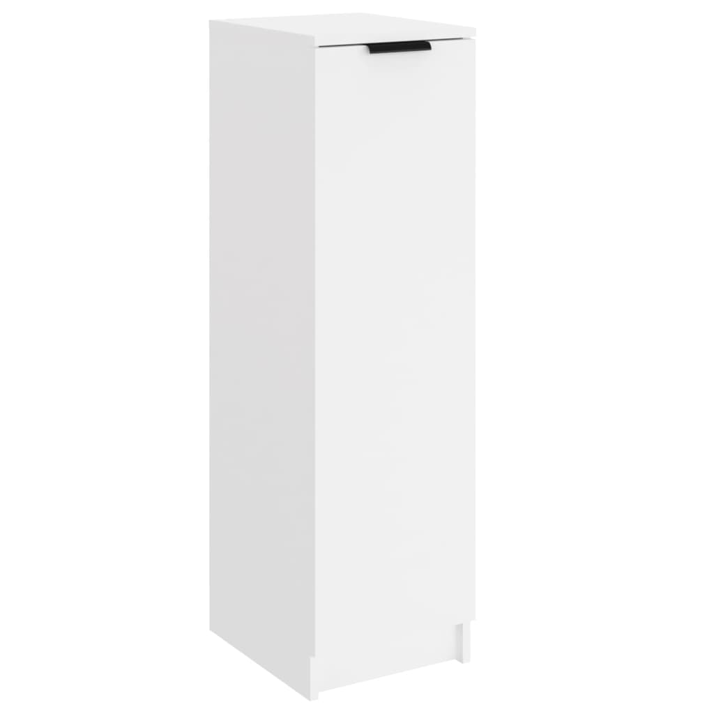 füstös tölgyszínű szerelt fa cipősszekrény 30 x 35 x 100 cm (811430)