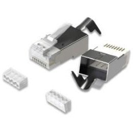 Microconnect CON81FTP cavo di rete Alluminio Cat8.1 F/UTP (FTP)