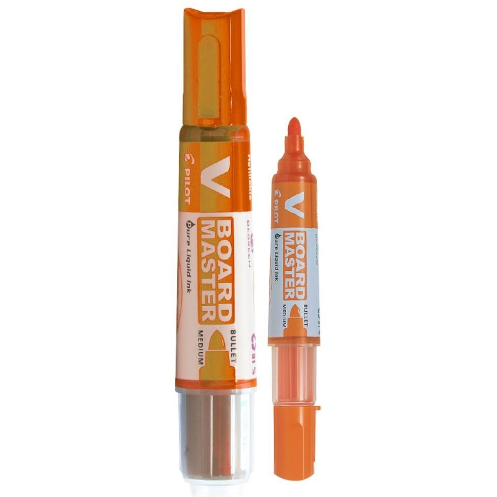 Pilot V-Board Master Táblamarker- Narancssárga (10 db / csomag) (WBMA-VBM-M-O-DOB)