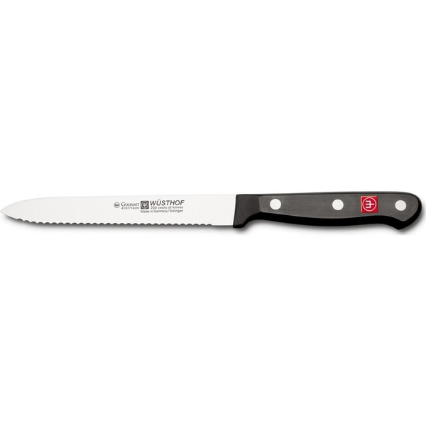 Gourmet Háztartási Kés Kolbászkés 14 cm Bliszteres