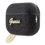 Калъф за Airpods Guess GUAP2GLGSHK Apple AirPods Pro 2 черен Glitter Flake 4G Charm