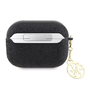 Калъф за Airpods Guess GUAP2GLGSHK Apple AirPods Pro 2 черен Glitter Flake 4G Charm