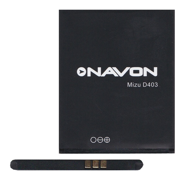 Navon akku 1450mAh LI-ION  Mizu D403 "Gigapack csomagolás" (GP-75700)