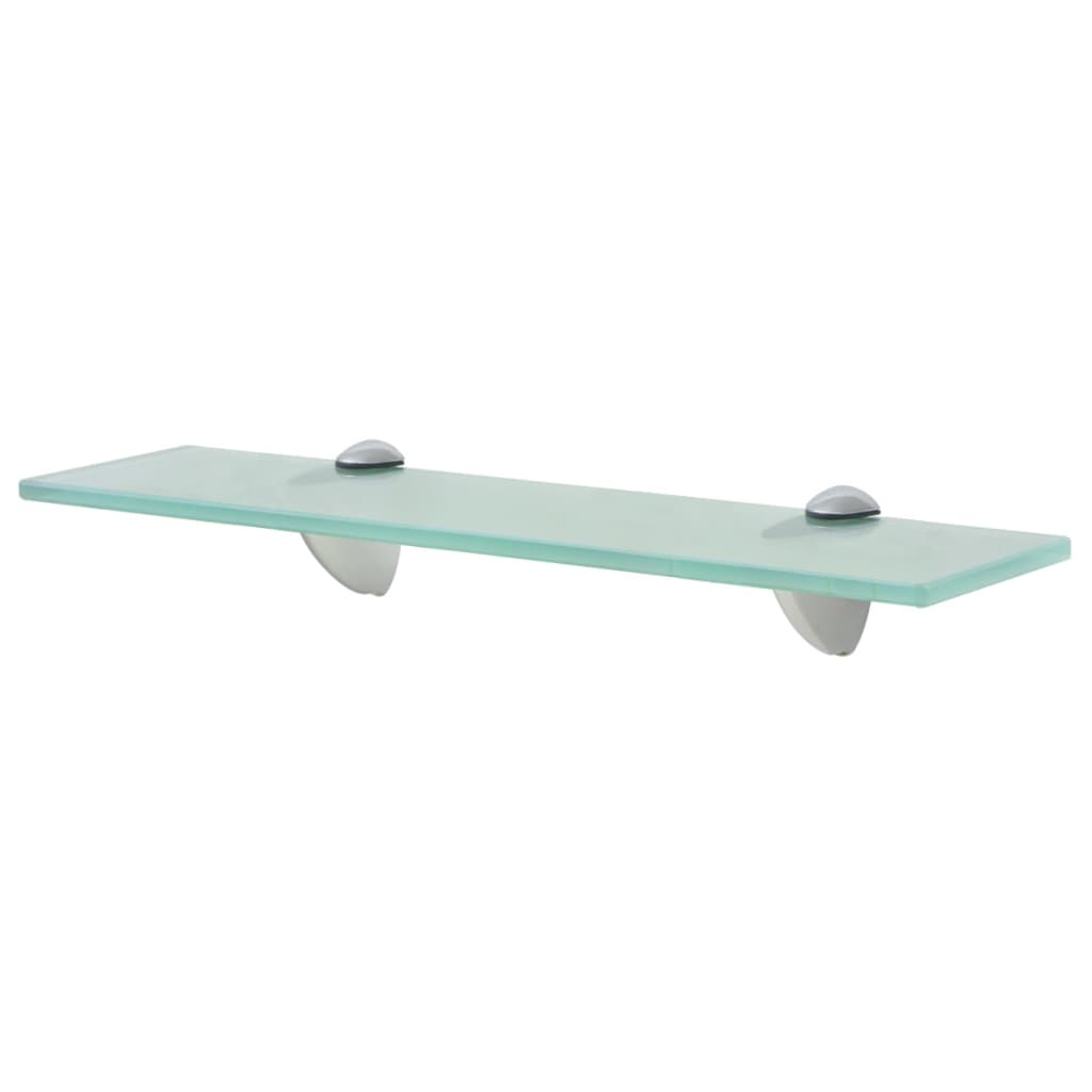 2 db lebegő üvegpolc 40 x 20 cm 8 mm (3051519)