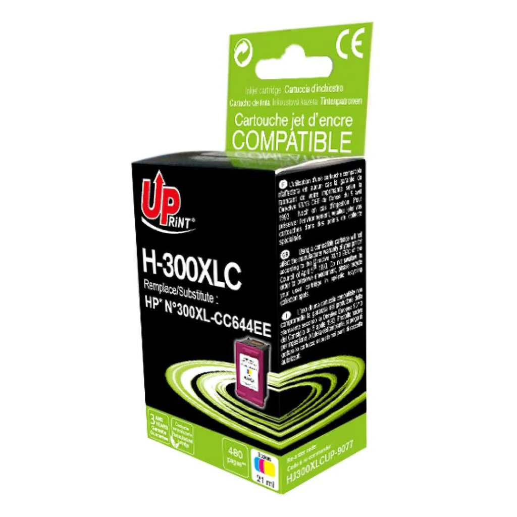 UPrint (HP 300XLCl) Tintapatron - Színes (H-300XL-CL-UP)