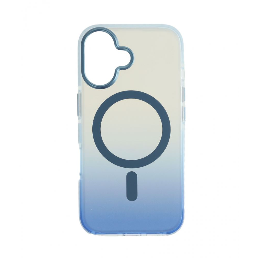 Cellect iPhone 16 mágneses tok kék-átlátszó (CEL-MAG-IPH16-BLTP) (CEL-MAG-IPH16-BLTP)