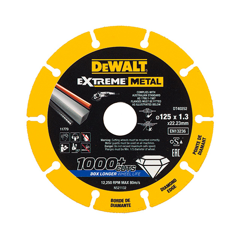 DeWalt Extreme Metal DT40252 Gyémánttárcsa