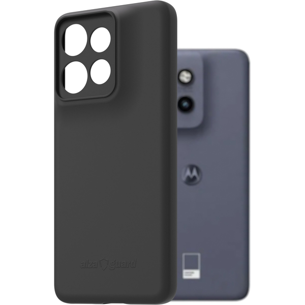 AlzaGuard Matte Case Motorola EDGE 50 Neo fekete TPU tok