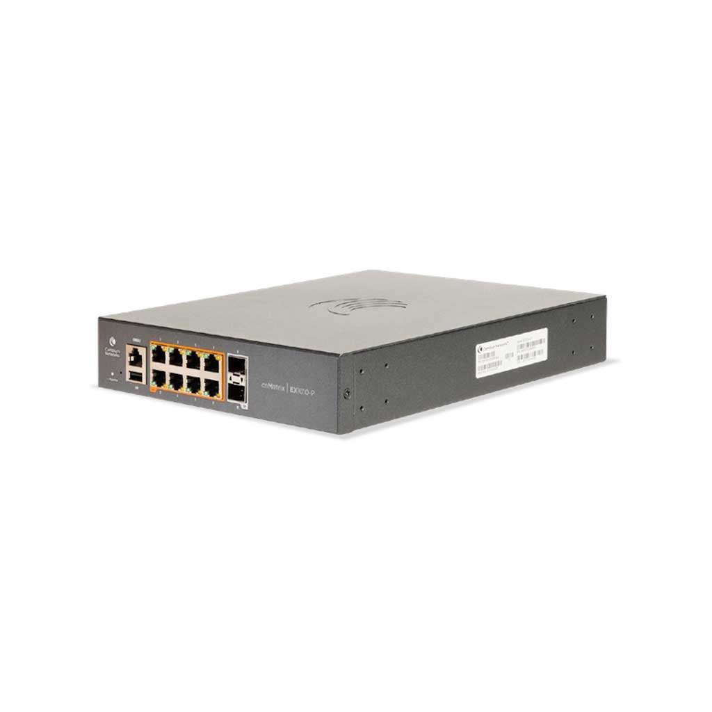 Cambium cnMatrix EX1010-P 8 portos PoE+ switch (MX-EX1010PXA-E) (MX-EX1010PXA-E)