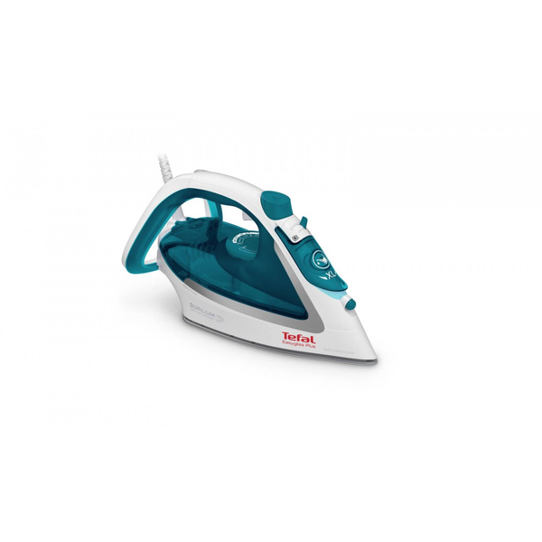Tefal EasyGliss Plus FV5718 fiare de călcat Fier de călcat uscat și cu abur Talpă Durilium 2400 W Turcoaz, Alb