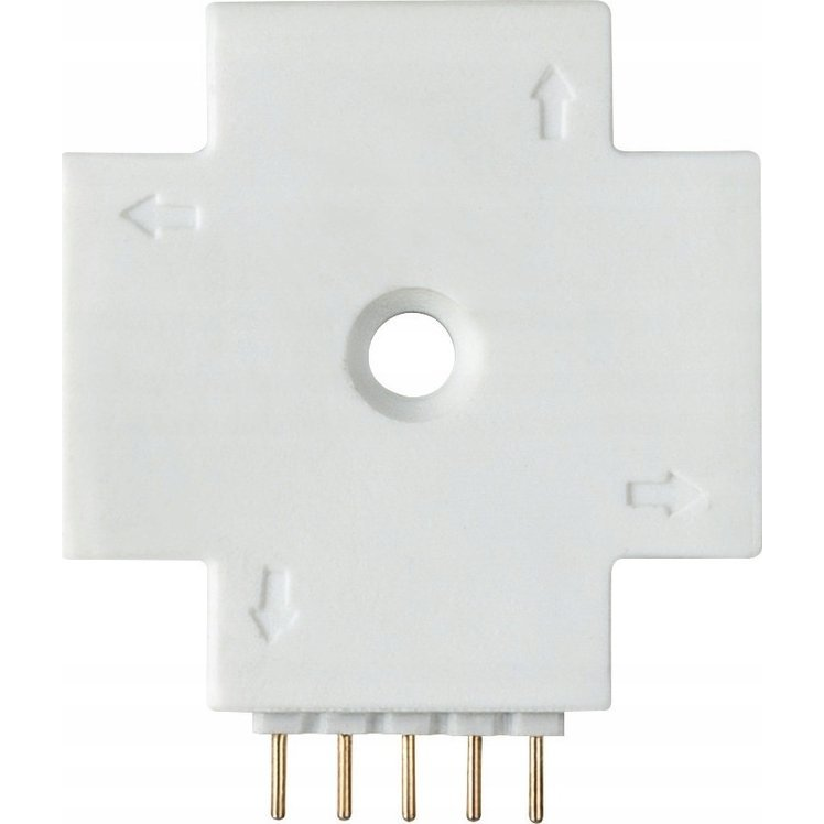 Paulmann 70617 X összekötő Műanyag (H x Sz x Ma) 3.2 x 2.8 x 0.6 cm 1 db (PL70617)