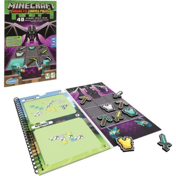  Ravensburger Minecraft: Magnetic Travel Puzzle