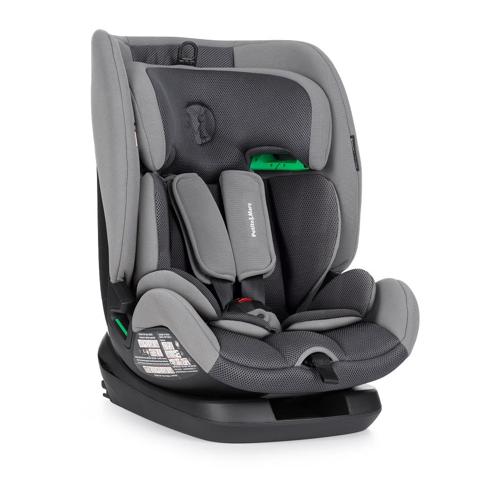 Petite&amp;Mars Prime Pro i-Size Grey Air, 9-36 kg (8596202010067)