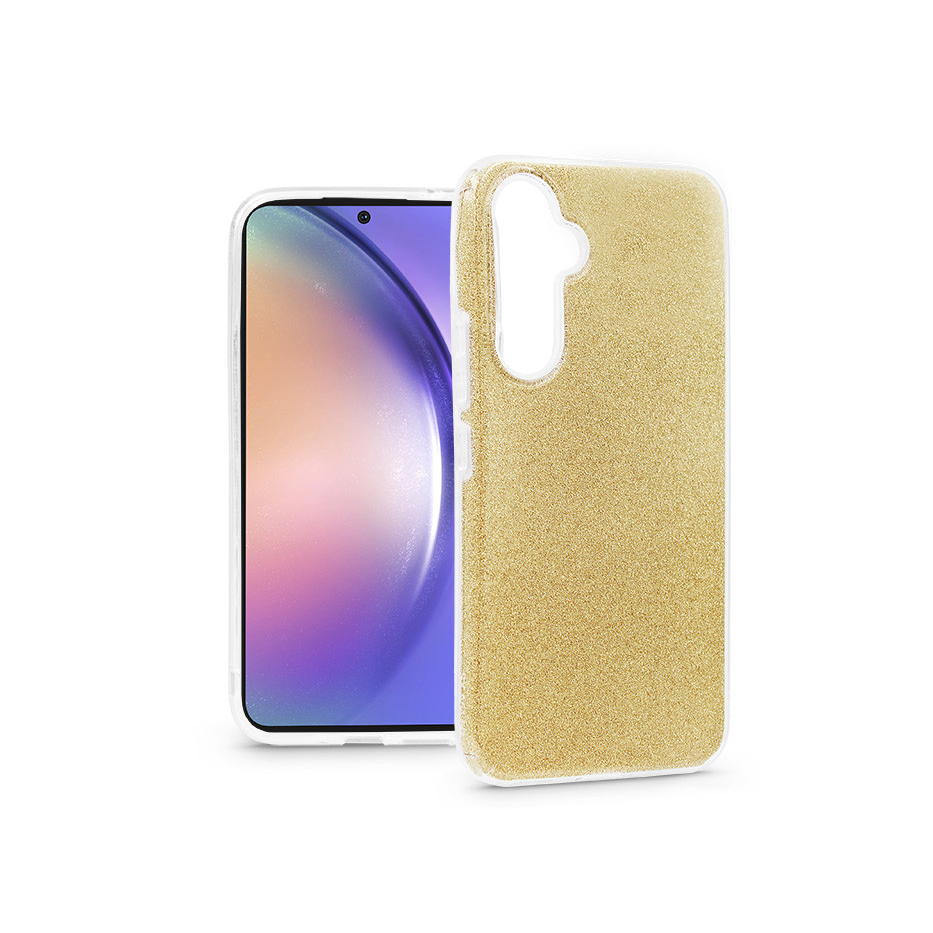 Samsung SM-A546 Galaxy A54 5G szilikon hátlap - Shining - arany (PT-6657)