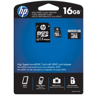 HP MI210 MICROSD 16GB          