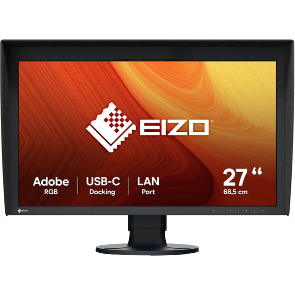 EIZO ColorEdge CG2700S computerskærm 68,6 cm (27") 2560 x 1440 pixel Wide Quad HD LCD Sort