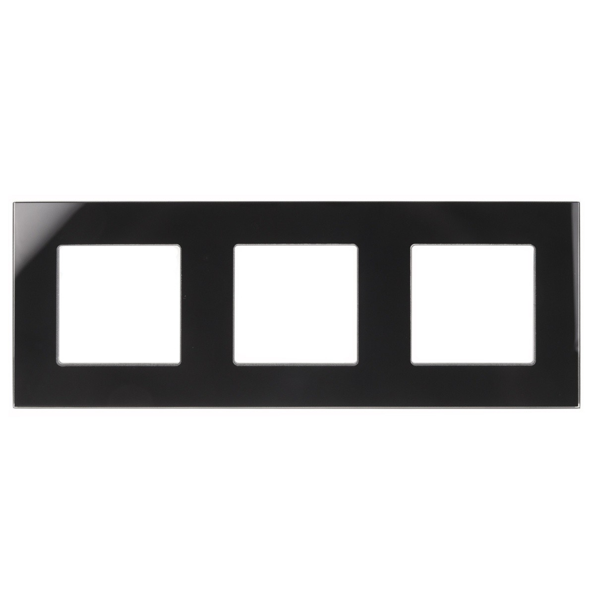 Maclean MCE731B 3-as üvegkeret - Fekete (MCE731B)