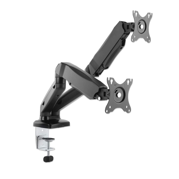 Manhattan 462501 skærmbeslag og -stativer 81,3 cm (32") Sort Skrivebord