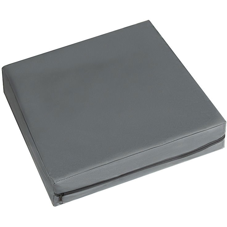 Bellatex Vízhatlan - 40 × 40 × 10 cm - cipzáras huzat - sötétszürke (7575)