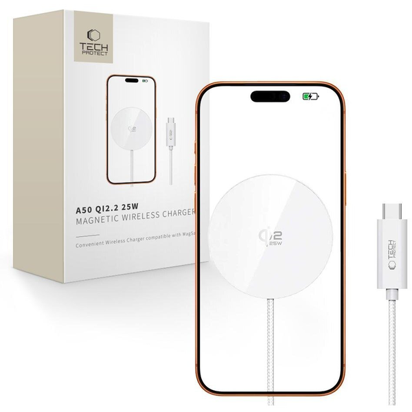Nabíjačka Tech-protect 5906302339389 biela