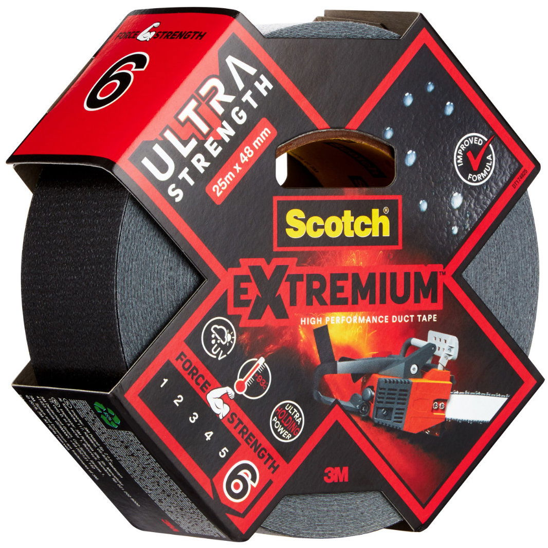 3M Scotch® Extremium™ Nagy teljesítményű ragasztószalag, 25 m × 48 mm (7100329647)