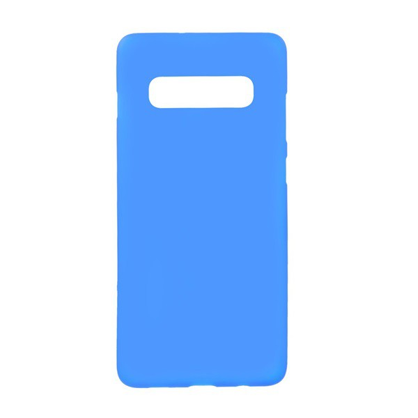 Szilikon telefonvédő (matt) KÉK [Samsung Galaxy S10 (SM-G973)] (5996457851287)