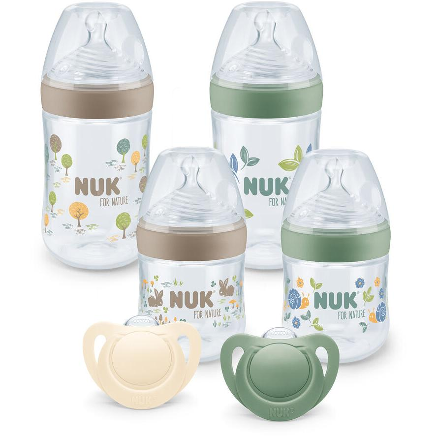 Nuk Nature Nature Perfect Start Cumisüveg készlet - 2x 150ml / 2x 260 ml (10225680)
