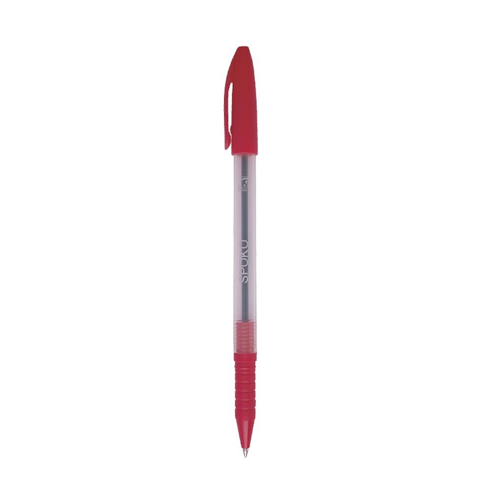 Spoko 0115 50db-os golyóstoll - 0.5 mm/Piros (50db / csomag) (S011503150)