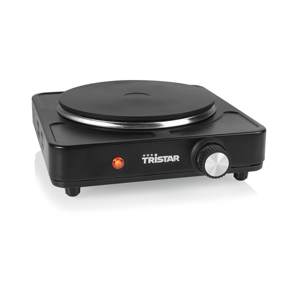 Tristar KP-6151 Hordozható 1 zónás Elektromos főzőlap 1500W - Fekete