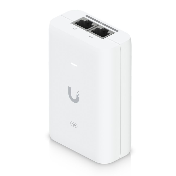 Ubiquiti UACC-PoE+-2.5G 30W of PoE+ adapter for UniFi PoE+ devices, reduce dependency on PoE switch power, and provide a Multi-Gigabit LAN connection