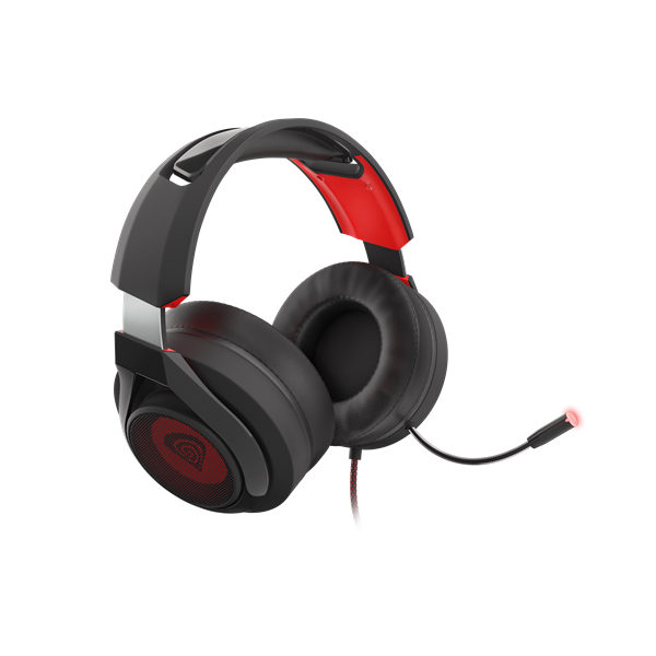 Genesis Radon 610 Gamer слушалки с микрофон, 7.1, черни и червени