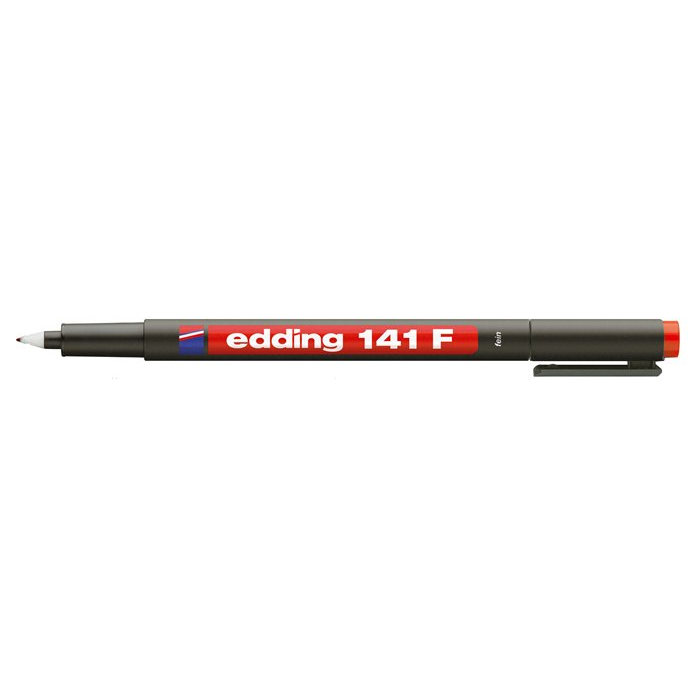 Edding 141 F 0,6mm Alkoholos marker - Piros (7070019002)