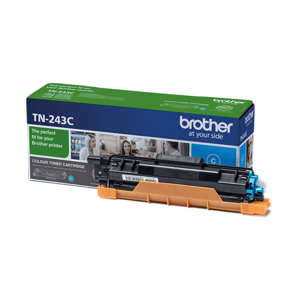 Brother TN-243C tonerpatron 1 stk Original Blå