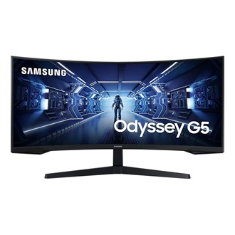Samsung Odyssey C34G55TWWR počítačový monitor 86,4 cm (34") 3440 x 1440 px UltraWide Quad HD LED Černá