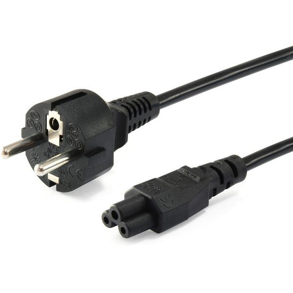 Equip 112150 câble électrique Noir 1,8 m CEE 7/7 IEC C5